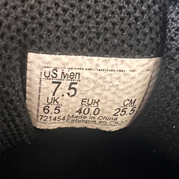 Vans Kyle Walker Pro Black / Grey Skateboarding Skate Shoe Size 7.5 - Picture 12 of 12